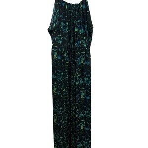 H&M Green and Blue Maxi Dress